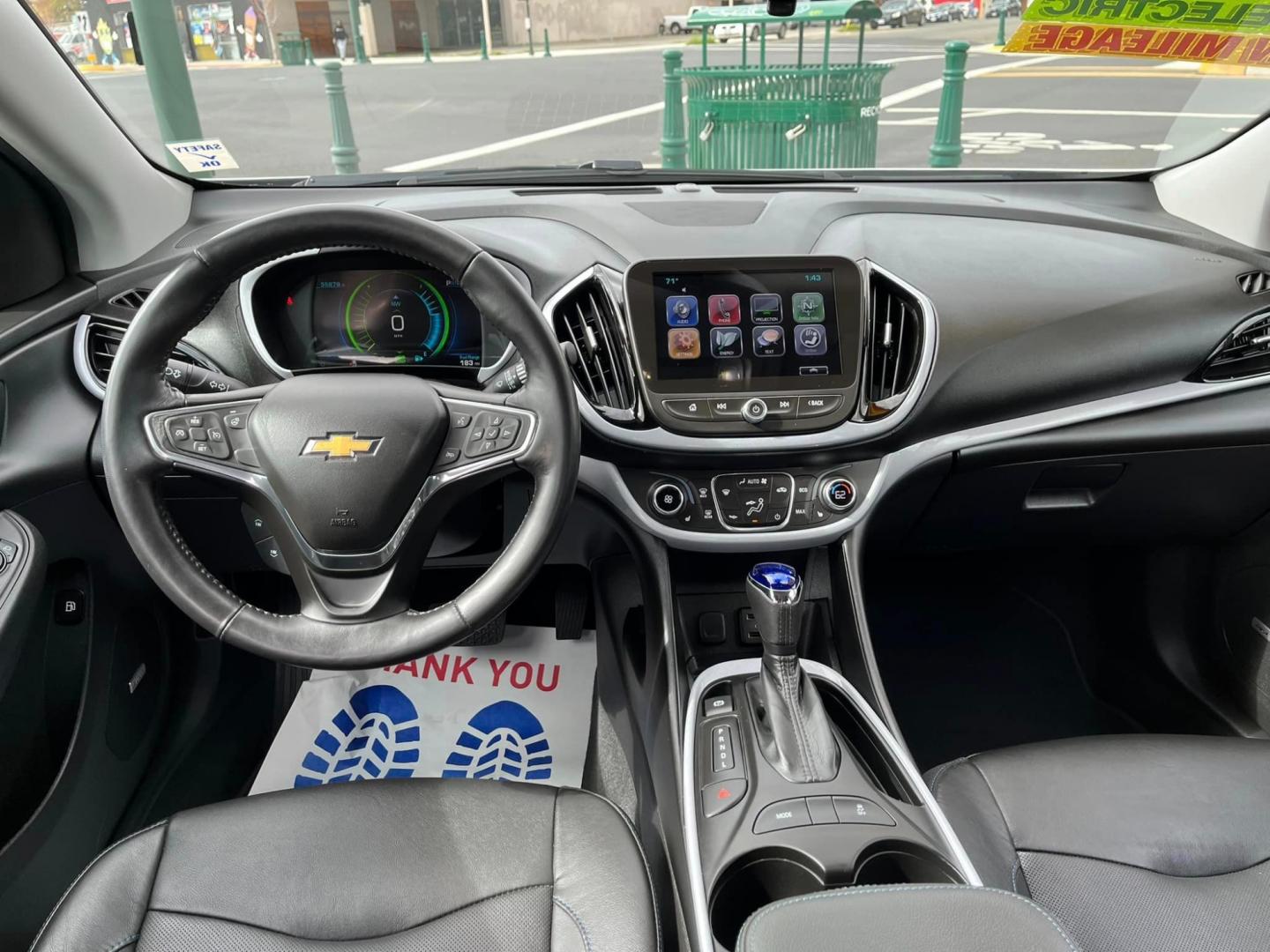 2017 SILVER /BLACK Chevrolet Volt LT w/ Standard Emission Package (1G1RA6S56HU) with an 1.5L L4 DOHC 16V engine, CVT transmission, located at 744 E Miner Ave, Stockton, CA, 95202, (209) 944-5770, 37.956863, -121.282082 - PLUS TAXES AND FEES - Photo#8